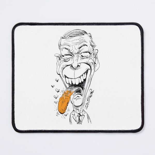 Item preview, Nigel Farage Orange Licker Satire designed and sold by IanBakerToons.