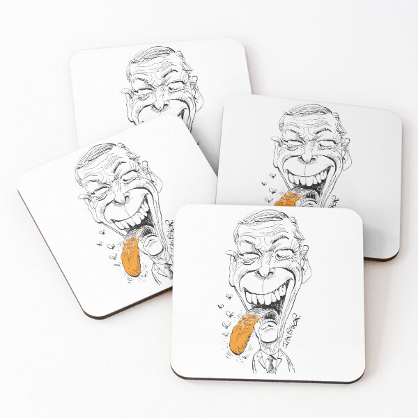 Item preview, Nigel Farage Orange Licker Satire designed and sold by IanBakerToons.