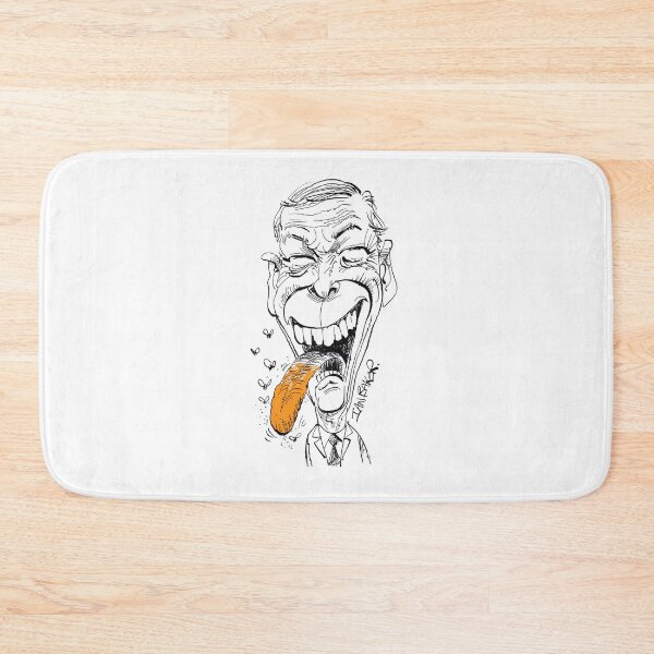 Item preview, Nigel Farage Orange Licker Satire designed and sold by IanBakerToons.
