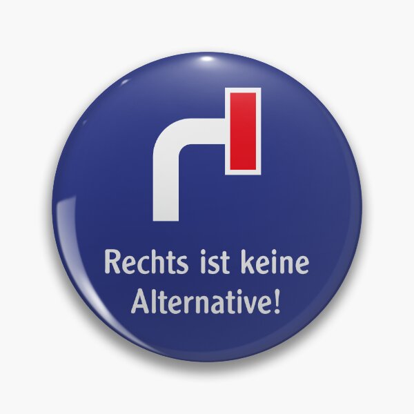Item preview, Right-Wing Is Not an Alternative! (Against the Right / Dead End / V2) designed and sold by Roderix.