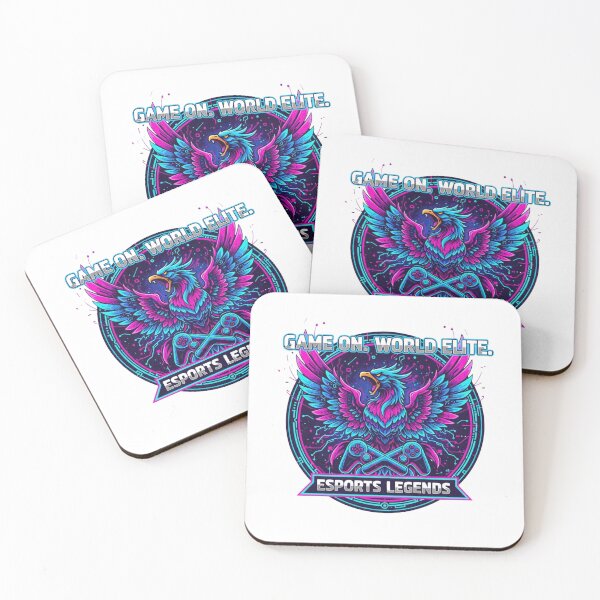 Item preview, Game On. World Elite. Esports Legends" Neon Phoenix Gamer Design designed and sold by Sushikidsntoddlers.
