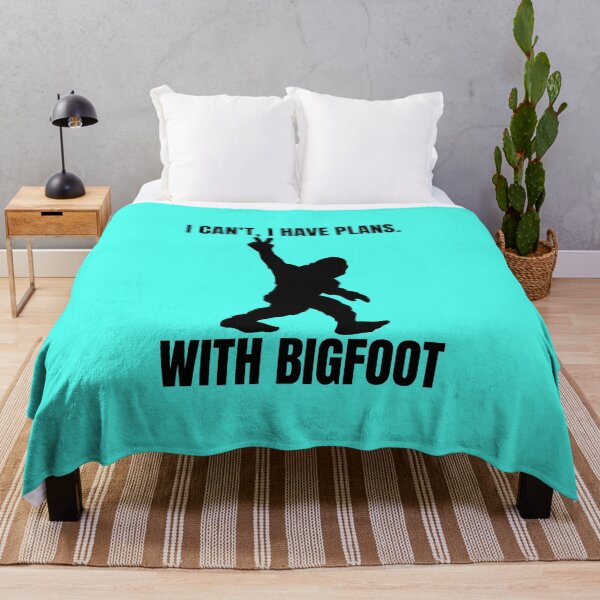 Item preview, I Can't I Have Plans with Bigfoot - Funny Bigfoot designed and sold by HappyArts90.