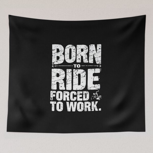 Item preview, Road King Biker Sticker - Minimal Motorcycle Quote designed and sold by MotoRebel.