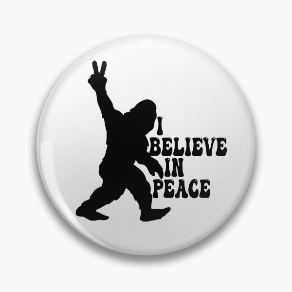 Item preview, Funny Bigfoot I Believe In Peace designed and sold by HappyArts90.