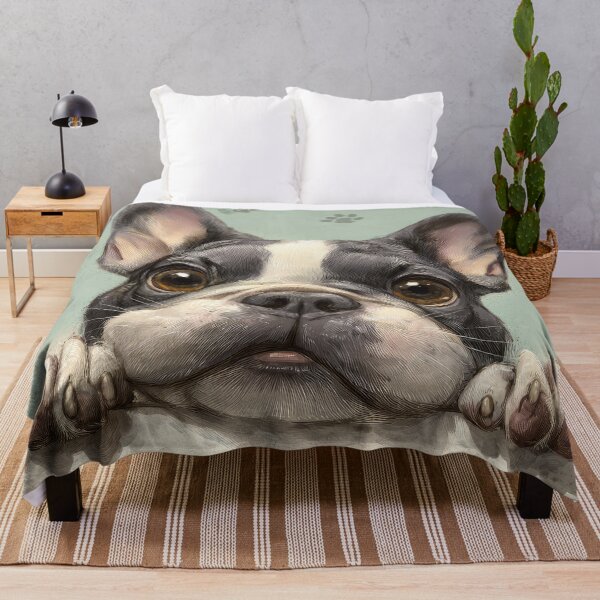 Item preview, French Bulldog Peeking over Wall 02 designed and sold by Elisabeth Lucas.