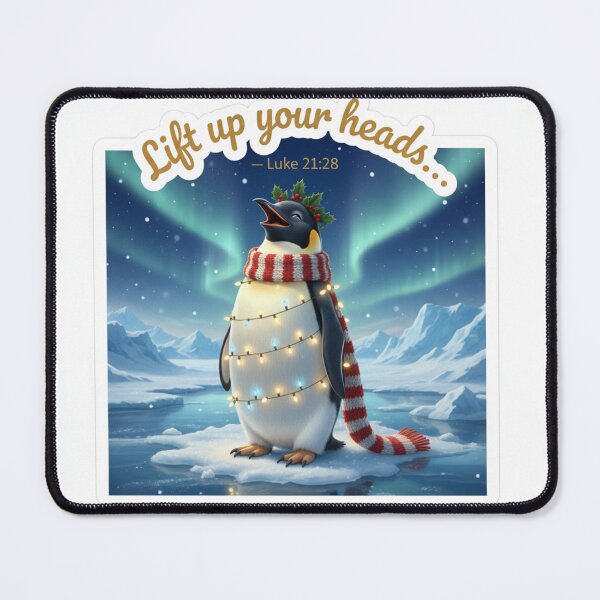 Item preview, Joyful Penguin Christmas designed and sold by vineartstudio.