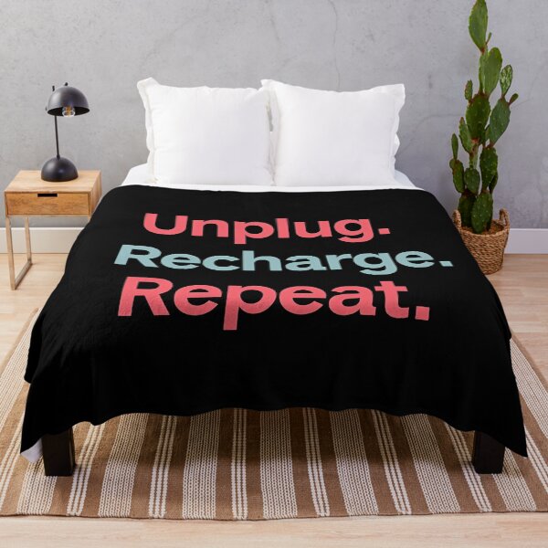 Item preview, Unplug. Recharge. Repeat. designed and sold by ArrogantOwl.