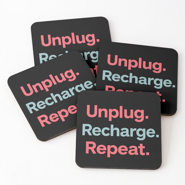 Item preview, Unplug. Recharge. Repeat. designed and sold by ArrogantOwl.