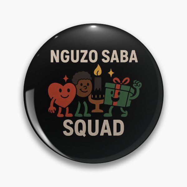 Item preview, Nguzo Saba Squad – Kwanzaa Unity Celebration designed and sold by SidTastic .
