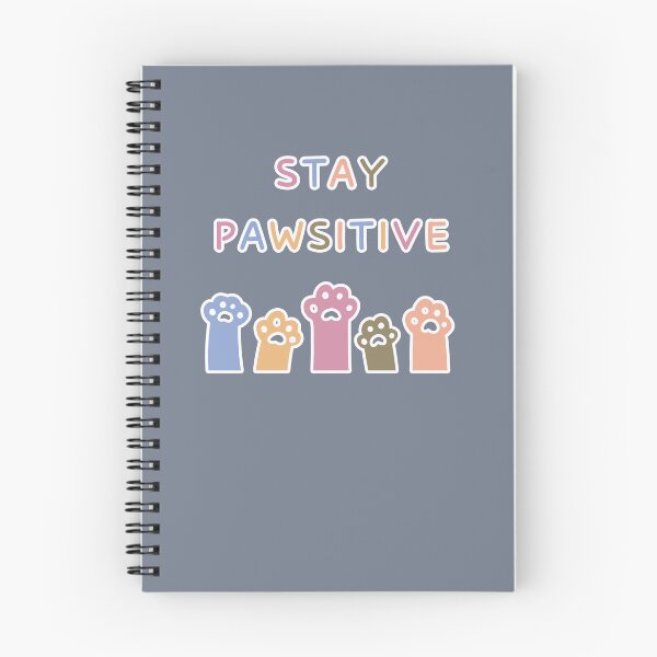 Item preview, Stay pawsitive, pastel colors, paws designed and sold by silent-violin.