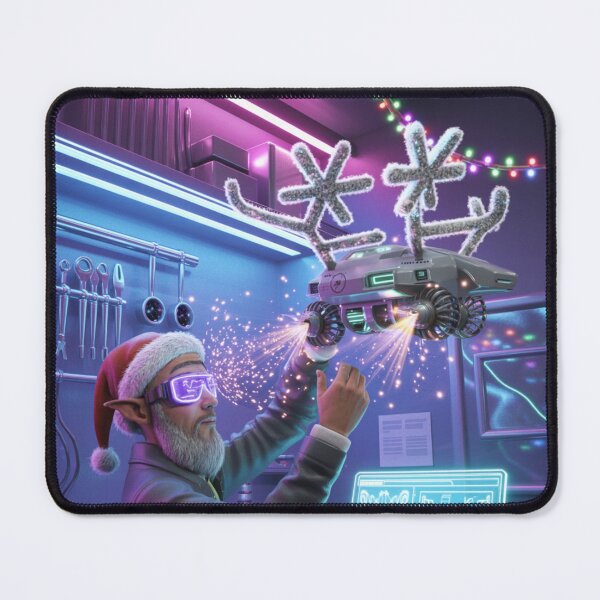 Item preview,  Drone Reindeer Mechanic Elf designed and sold by McVrax.