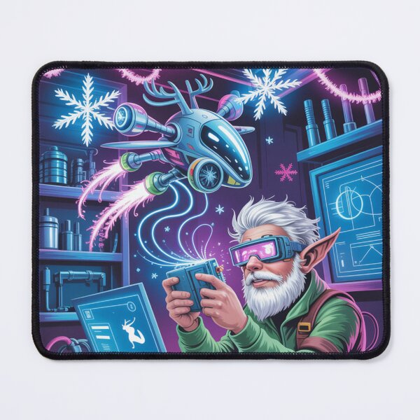 Item preview,  Drone Reindeer Mechanic Elf designed and sold by McVrax.