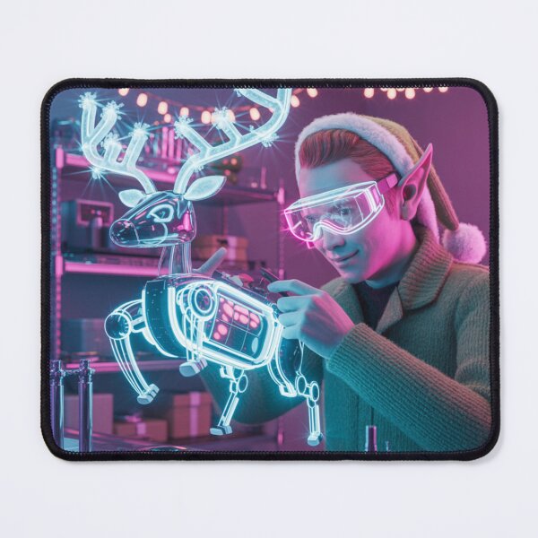 Item preview,  Drone Reindeer Mechanic Elf designed and sold by McVrax.