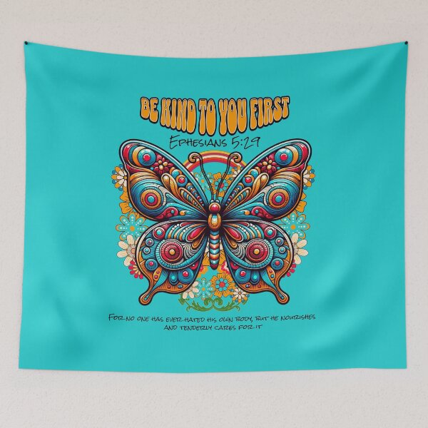 Item preview, Be Kind - Love Yourself - Ephesians 5:29 Scripture Positive Vibe designed and sold by Jill-J.