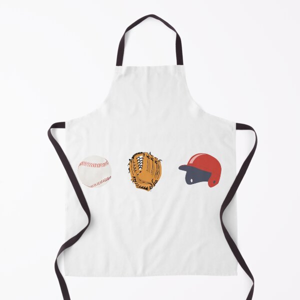 Item preview, Baseball Icons Sticker – Ball, Glove, Batting Helmet – Minimal Diamond Triptych designed and sold by MicroRoleClub.