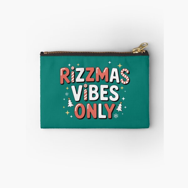 Item preview, Rizzmas Vibes Only, funny Gen Z and gen Alpha Christmas designed and sold by NoetherSym.