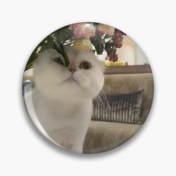 Item preview, Neugierige Katze neben Vase designed and sold by Yaroplanner.