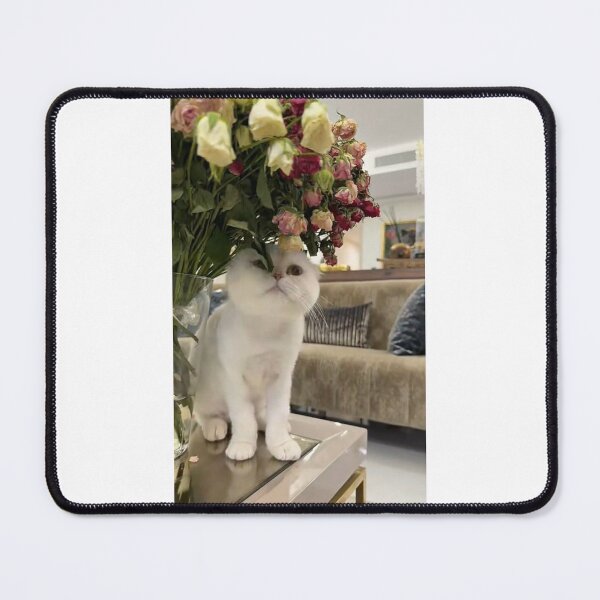 Item preview, Neugierige Katze neben Vase designed and sold by Yaroplanner.