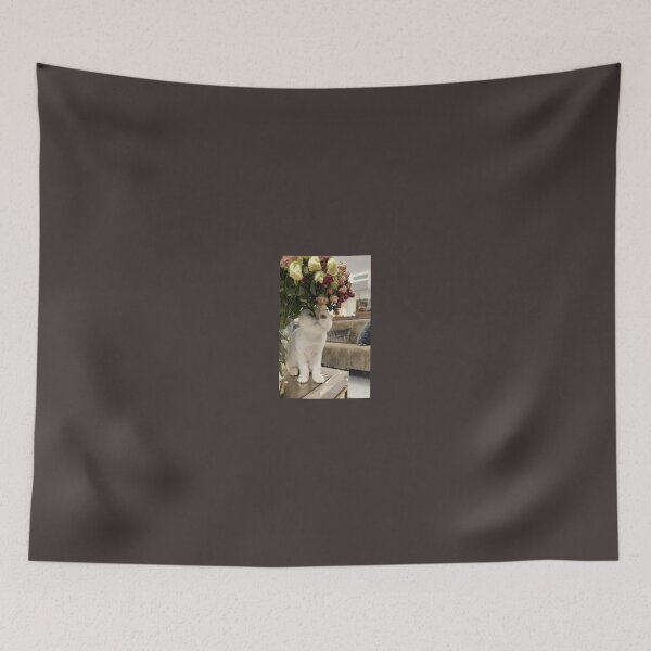Item preview, Neugierige Katze neben Vase designed and sold by Yaroplanner.
