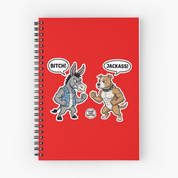Item preview, Bitch vs Jackass Farm Yard Fighters Brawler designed and sold by PunStitch.