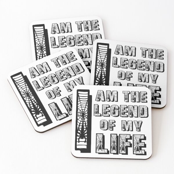 Item preview, I Am the Legend of My Life — Not the Side Character, Not the Backup Plan. The Hero. designed and sold by SmartDesigner-.