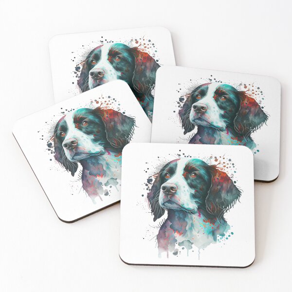 Artikelvorschau, Springer Spaniel | Farbenfrohes Aquarell-Design Nr. 10 entworfen und verkauft von MatsurexDesigns.