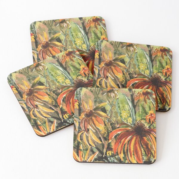 Item preview, Black Eye Susan Sun Dancing designed and sold by Naomi's Forest Art.