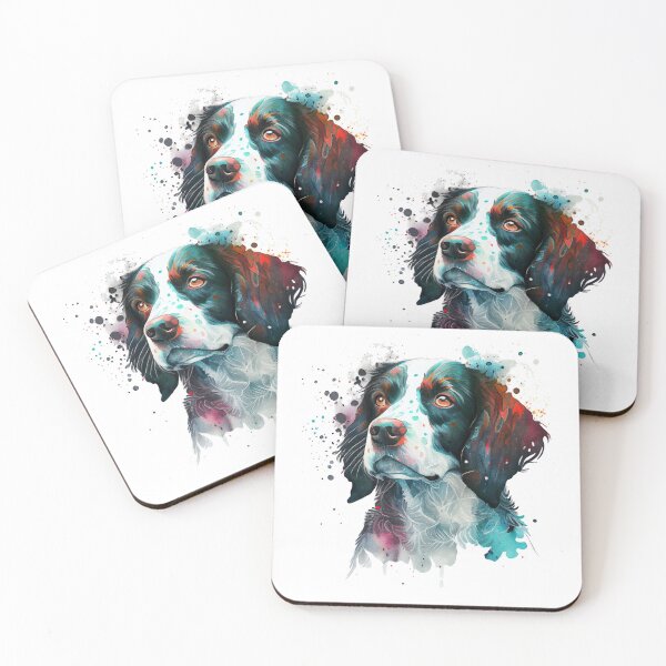 Artikelvorschau, Springer Spaniel | Farbenfrohes Aquarell-Design Nr. 9 entworfen und verkauft von MatsurexDesigns.