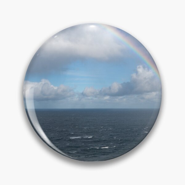 Artikelvorschau, Regenbogen über dem Atlantik – Küste von Donegal, Irland entworfen und verkauft von Martindoran.