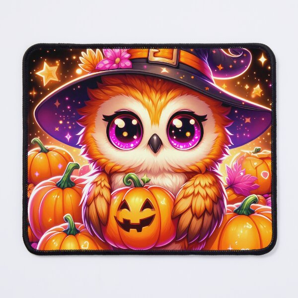 Item preview, Enchanting Owl & Pumpkin designed and sold by Jbl55.