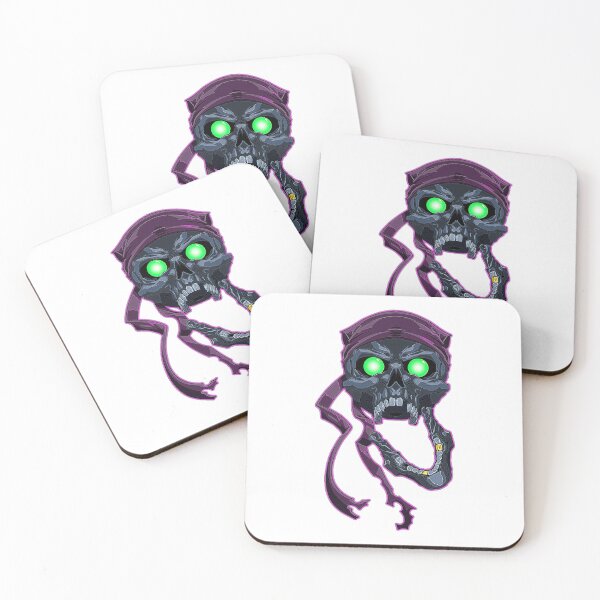 Item preview, Sea Of Thieves Purple Cursed Skull designed and sold by Keegaalsh.