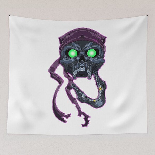Item preview, Sea Of Thieves Purple Cursed Skull designed and sold by Keegaalsh.