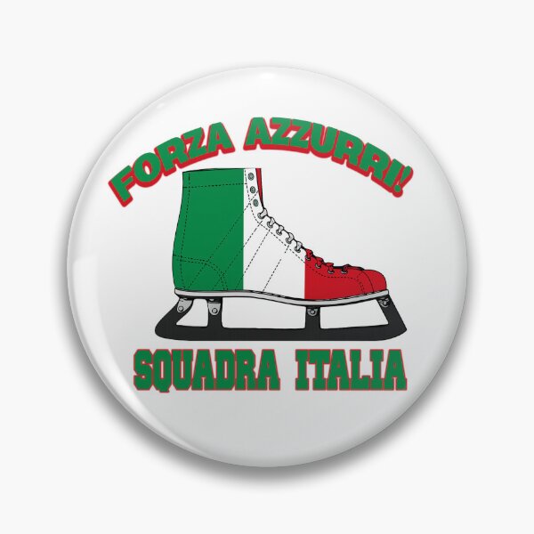 Item preview, Forza Azzurri Go Italy Ice Skating in 2026 designed and sold by SASSYusa.com.