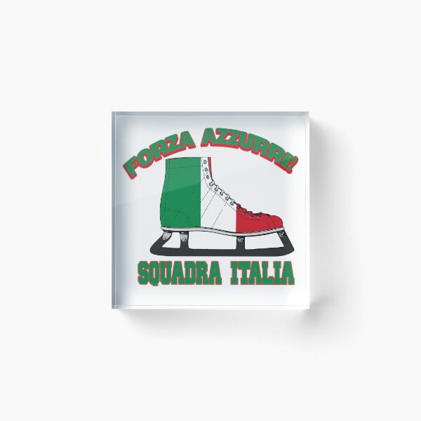 Item preview, Forza Azzurri Go Italy Ice Skating in 2026 designed and sold by SASSYusa.com.