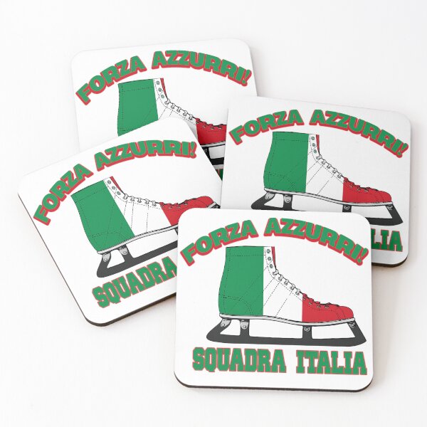 Item preview, Forza Azzurri Go Italy Ice Skating in 2026 designed and sold by SASSYusa.com.