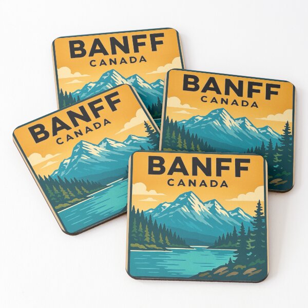 Item preview, Banff, Canada - Alpine Lakes designed and sold by Myra365Art.