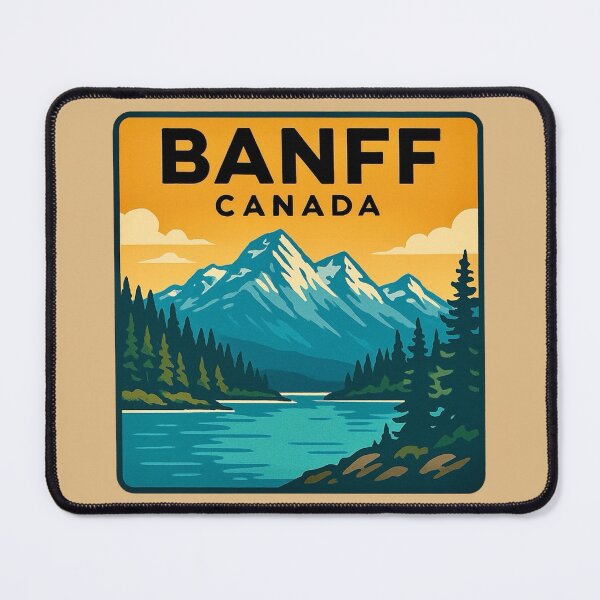 Item preview, Banff, Canada - Alpine Lakes designed and sold by Myra365Art.