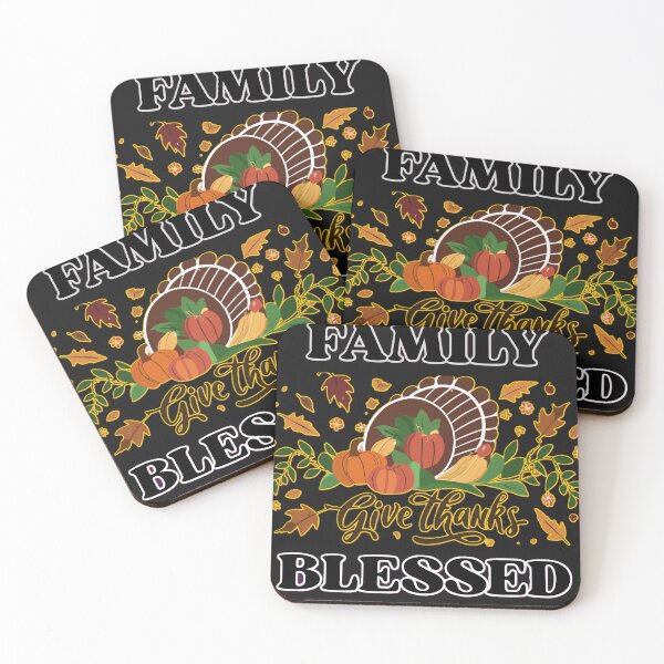 Item preview, Give Thanks for family and be blessed designed and sold by Lovemountain.