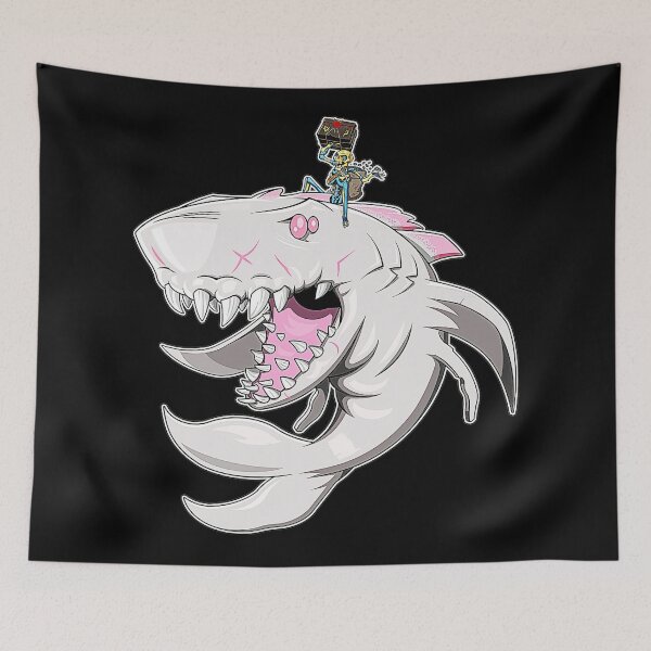 Item preview, Sea Of Thieves Shark Side Profile designed and sold by Keegaalsh.