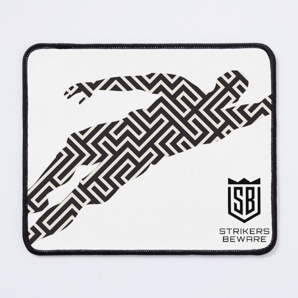Item preview, diving goal keeper - black white designed and sold by Hanger-designed.