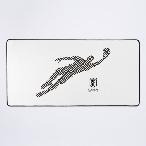 Item preview, diving goal keeper - black white designed and sold by Hanger-designed.