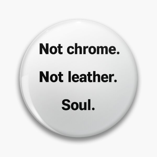 Item preview, Motorcycle Metal Soul - Industrial Biker Typography designed and sold by MotoRebel.