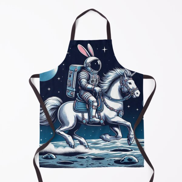 Item preview, Cute astronaut bunny and robotic horse designed and sold by Dogandesighn.