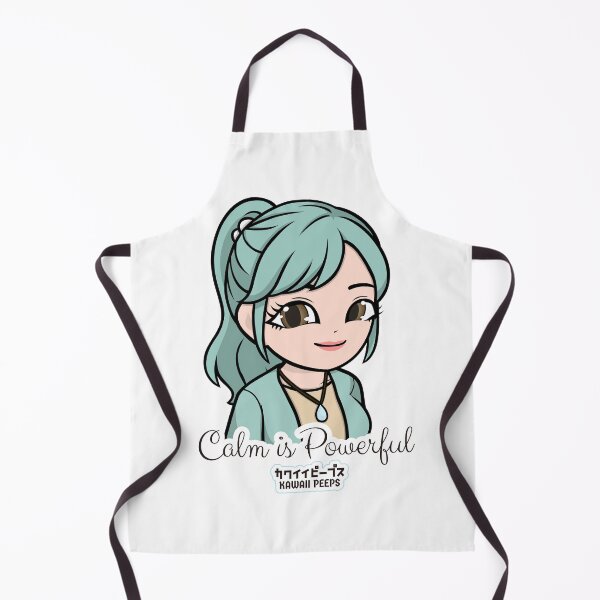 Item preview, Pastel Power Crew Calm is Powerful Design – Pastel Kawaii Mindfulness Art for Gentle Strength designed and sold by P-L-Sardines.