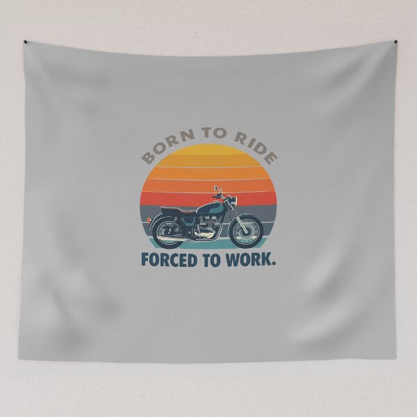 Item preview, Motorcycle Road King Sunset - Minimal Flat Biker  designed and sold by MotoRebel.