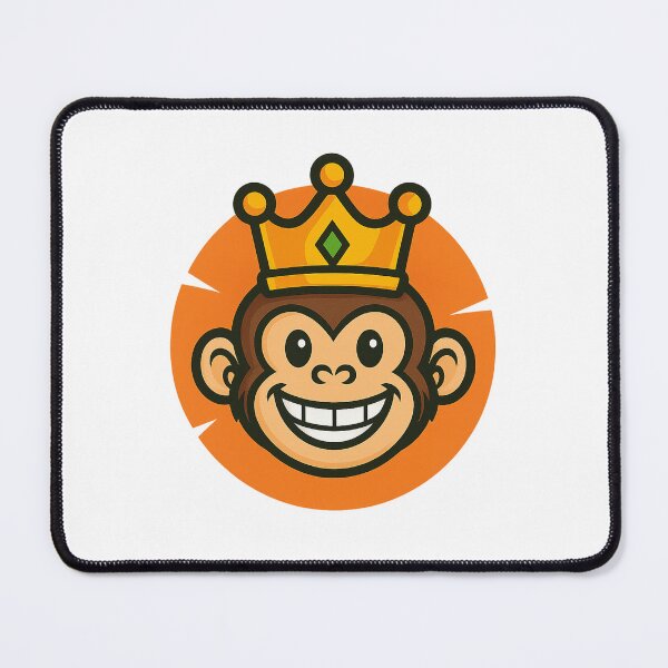 Item preview, Smiling Monkey King Logo designed and sold by allisAlie.