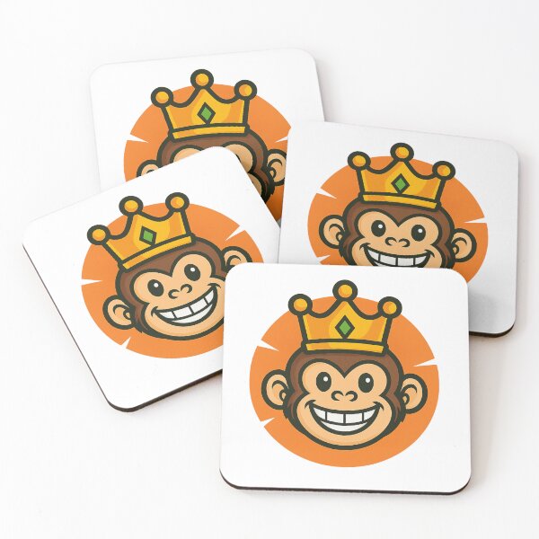 Item preview, Smiling Monkey King Logo designed and sold by allisAlie.