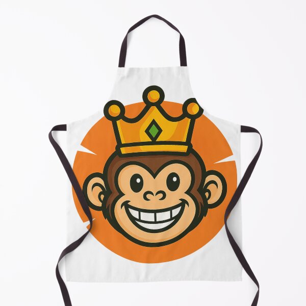 Item preview, Smiling Monkey King Logo designed and sold by allisAlie.