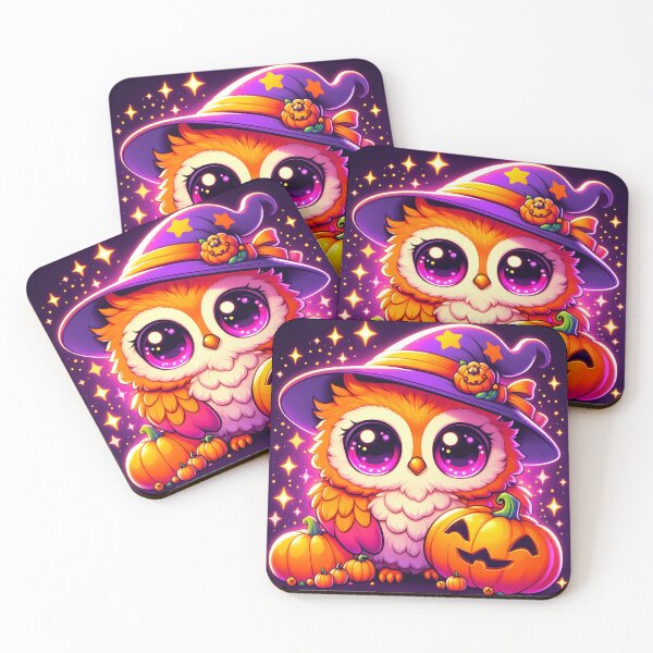 Item preview, Enchanting Owl & Pumpkin designed and sold by Jbl55.