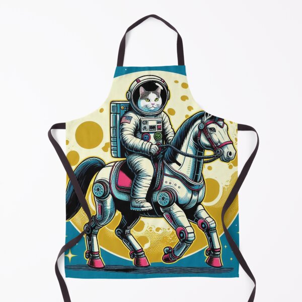 Artikelvorschau, Astronautenkatze und Roboterpferd entworfen und verkauft von Dogandesighn.
